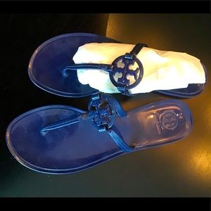 Tory Burch mini logo jelly sandal